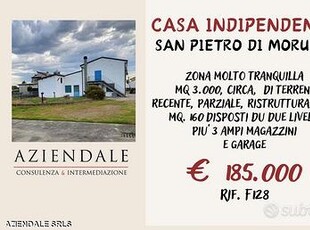 Casa singola con terreno su 3.000 mq