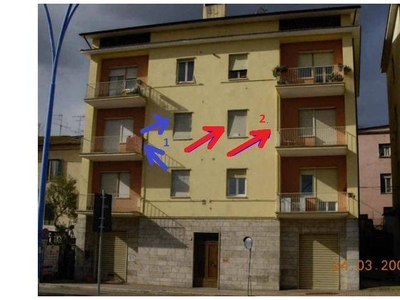 Trilocale in affitto a Orte, Frazione Orte Scalo, Corso Garibaldi 22
