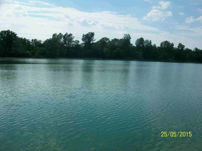 Lago di cava mq 85.000 ideale pesca sportiva € 120.000 affitto a riscatto