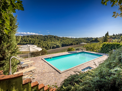 Agriturismo con piscina panoramica a San Gimignano
