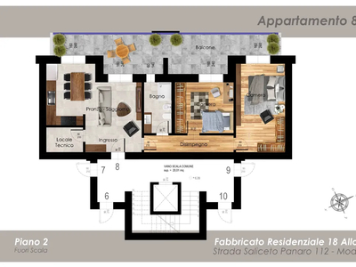 APP.TO DI 117 MQ PALAZZINA NUOVA ZONA POLICLINICO