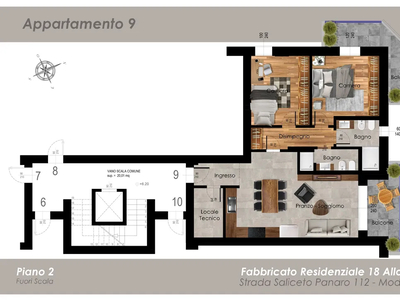 APP.TO DI 118 MQ PALAZZINA NUOVA ZONA POLICLINICO