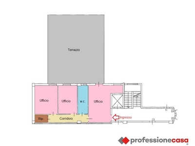 Ufficio in Vendita a Foggia, 99'000€, 85 m²