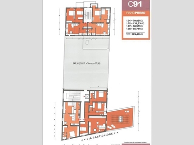 Quadrilocale in Vendita a Bologna, 735'000€, 132 m²