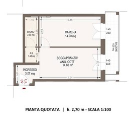 Bilocale in Strada Statale 1 278 in zona Dogana a Luni