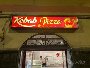 In vendite kebab e pizza