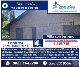 Villa in Vendita in Contrada Scrofeta a Avellino