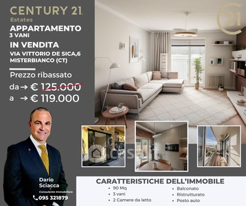 Appartamento in Vendita in Via Vittorio de Sica 9 a Misterbianco