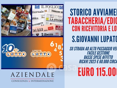 Attività/Licenza commerciale in Vendita in Via MADONNINA a San Giovanni Lupatoto