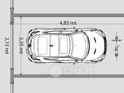 Garage/Posto auto in Vendita in Via Bergamo 71 a Saronno