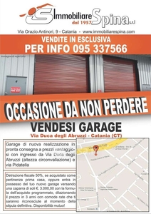 Garage/Posto auto in Vendita in Via Duca Degli Abruzzi 192 a Catania