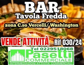 Bar tavola fredda zona Vercelli Washington