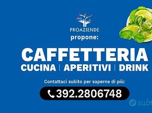 Caffetteria con cucina Rif.PC001