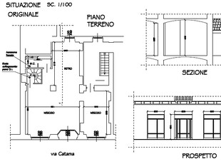 Villetta Trifamiliare in vendita in Via Catania n°20, Torino