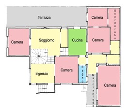 Casa indipendente a Bolzano, 8 locali, 2 bagni, 200 m², abitabile