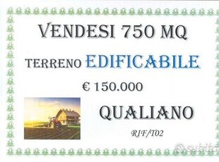 Terreno edificabile residenziale 750 mq a Qualiano