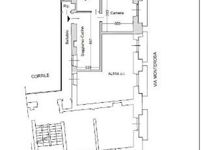 Quadrilocale in Vendita a Torino, 22'125€, 43 m²