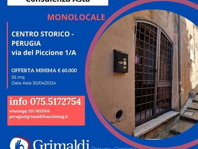 Appartamento in Vendita a Perugia, 60'000€, 55 m²