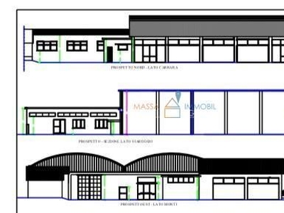 Capannone in Affitto in Via Catagnina 10 A a Massa