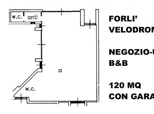 Negozio / Locale in vendita a Forlì - Zona: Prima periferia