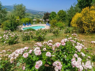 Casa a Cagli con piscina, terrazza e barbecue + vista panoramica