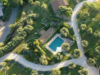 Country villa with swimming pool in Umbria