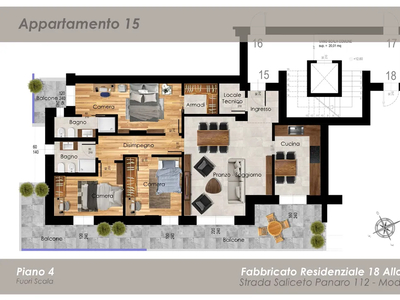 APP.TO DI 148 MQ PALAZZINA NUOVA ZONA POLICLINICO