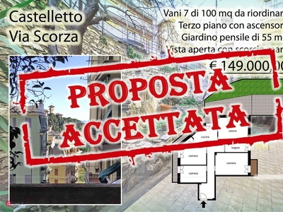 Appartamento in Vendita in Via Sinibaldo Scorza a Genova