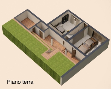 Casa indipendente a Santa Maria a Monte, 5 locali, 2 bagni, con box