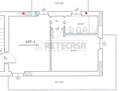 Bilocale in Vendita a Bergamo, 95'000€, 60 m², arredato