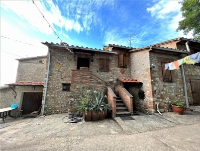 Charming Country House with Panoramic Views and Large Land for Sale in Montegabbione, Umbria - Ideal Investment Opportunity