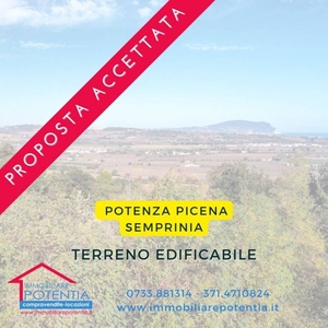 Terreno Residenziale in vendita a Potenza Picena via Monte Vettore