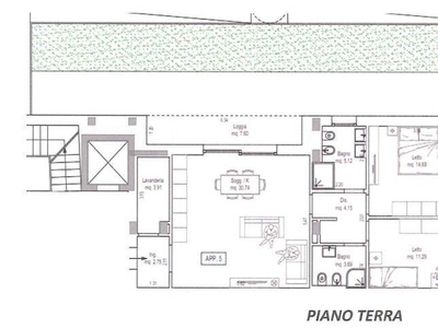 ZONA VICOLI: APPARTAMENTO P.T. NUOVA COSTRUZIONE CLASSE A+