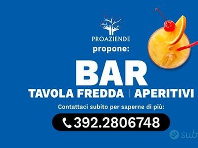 Bar tavola fredda rivendita pane e prodotti tipici