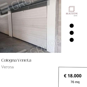 Vendita Garage Cologna Veneta