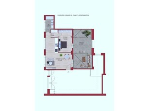 Bilocale in Vendita a Roma, zona Monte Sacro, 270'000€, 65 m²