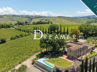 Prestigiosa villa di 400 mq in vendita Podere Capannone Bigazzi 81, Montalcino, Siena, Toscana