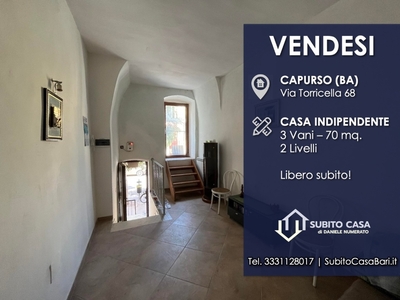 Casa indipendente in VIA TORRICELLA, Capurso, 2 locali, 2 bagni, 80 m²