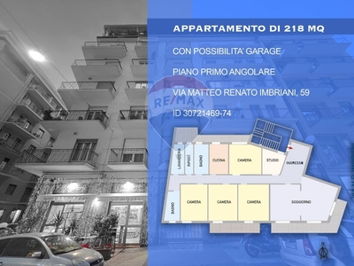 Appartamento in VIA MATTEO RENATO IMBRIANI, Catania, 7 locali, 3 bagni