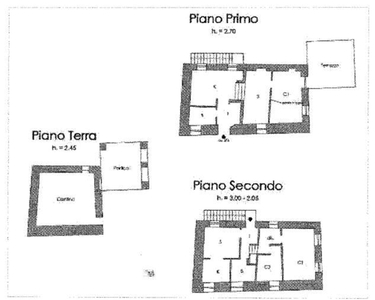 Casa indipendente in Case Soprane 373, Lumarzo, 8 locali, 1 bagno