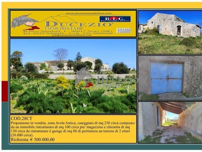 villa indipendente in vendita a Avola antica