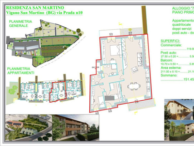 Appartamento nuovo a Vigano San Martino - Appartamento ristrutturato Vigano San Martino