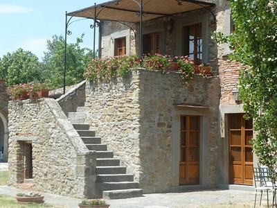 Casa Sant'Anna 18 posti Villa con piscina privata, vasca idromassaggio - Cortona