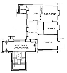 Quadrilocale in zona Centro a la Spezia