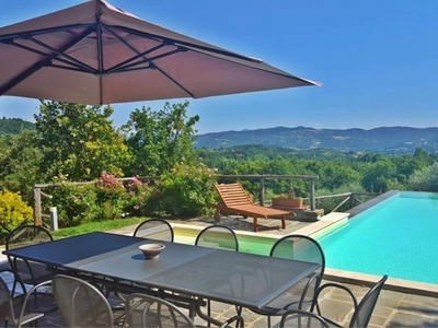 Villa Valentino, with pool and stunning views