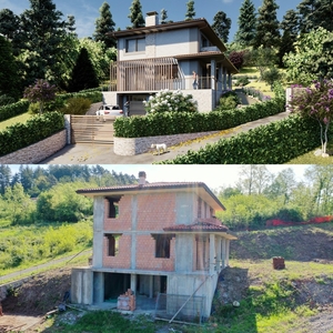 Villa con giardino a San Romano in Garfagnana