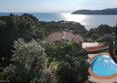 Villa 'Elba' con vista mare, piscina privata e Wi-Fi