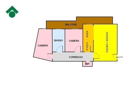 Trilocale in vendita a Casoria, Frazione Arpino