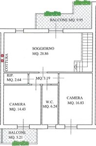 Trilocale nuovo a Fucecchio