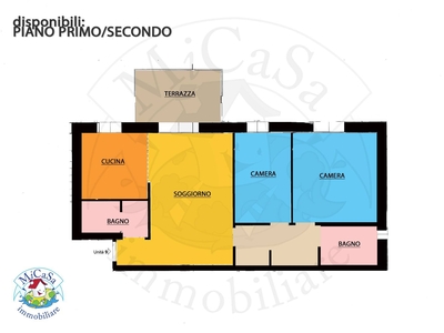 Trilocale con box a San Giuliano Terme